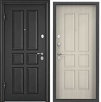 Входная дверь в квартиру Delta PRO Темно-серый букле графит VDM-1 - Лиственница темная D6-34